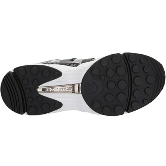 Michael Kors Silver/Black Metalic Hero Trainer - Picture 6 of 6